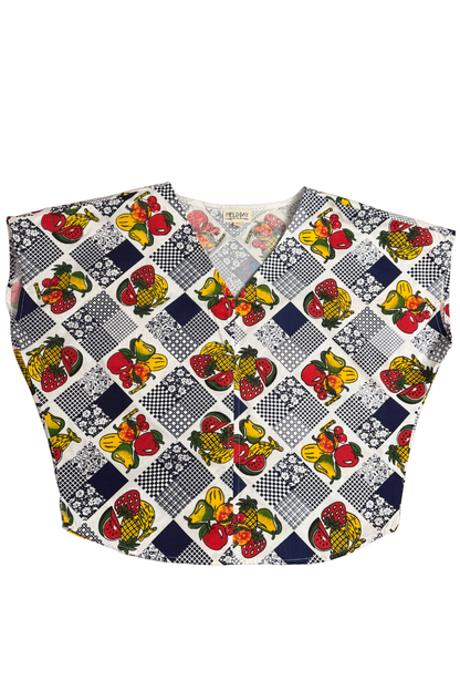 Dolman Top in Cotton Fruits