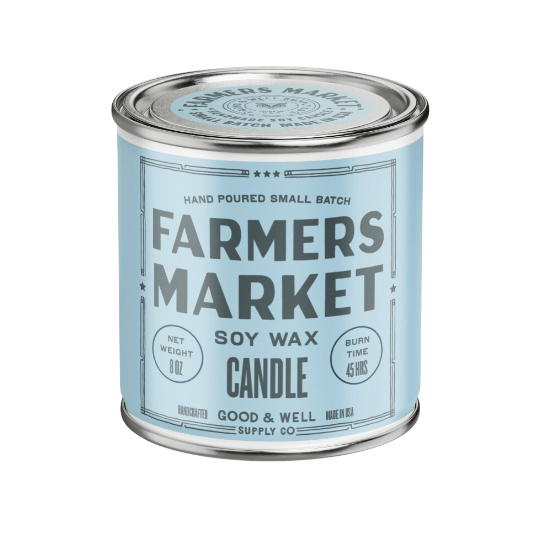 Farmers Market Happy Place Candle - My American Goods