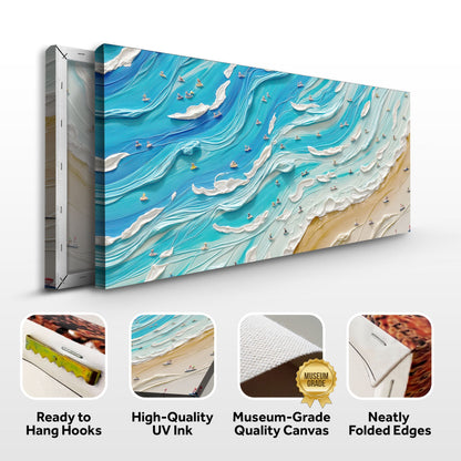 Tailored Canvases Canvas Beach Days Wall Art V