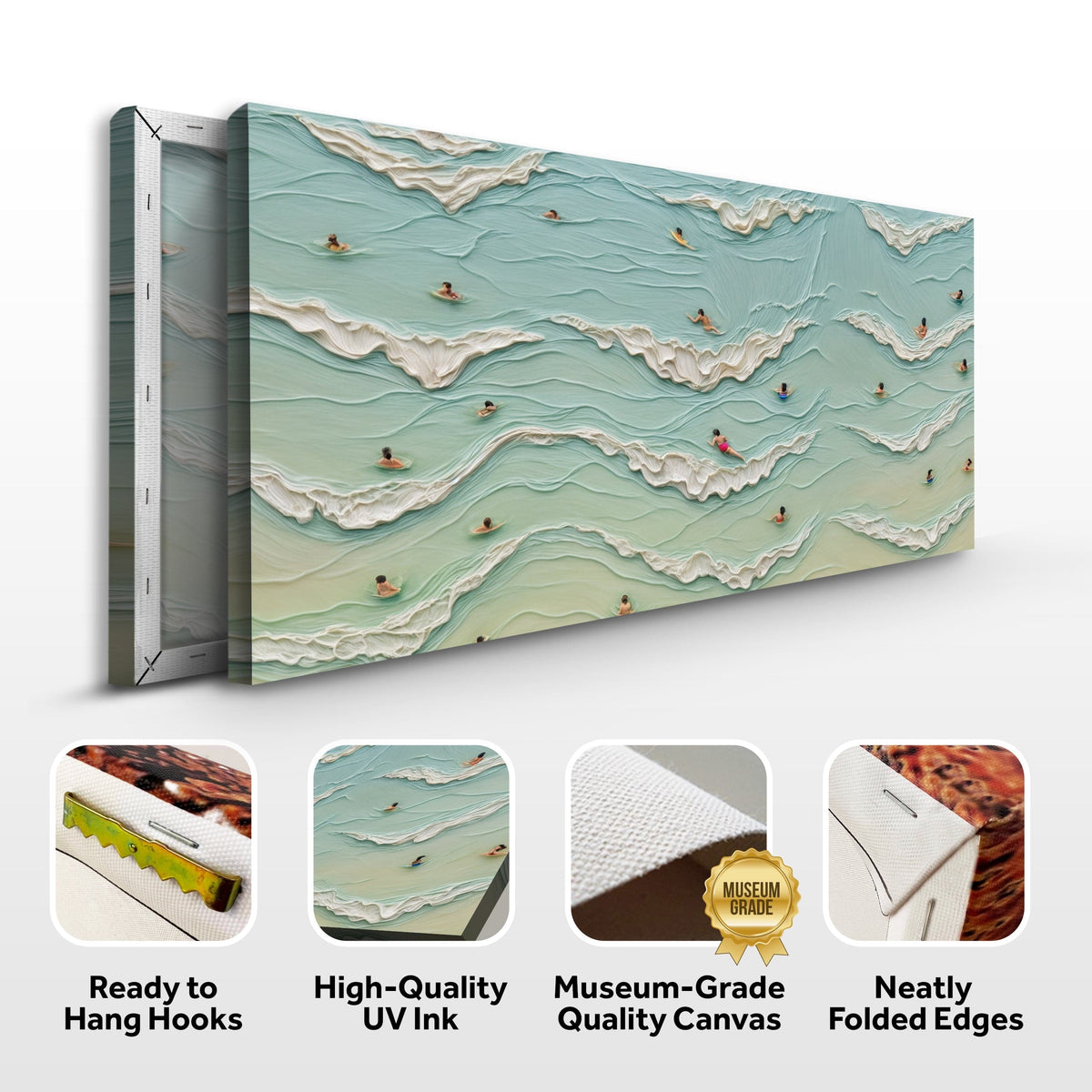 Tailored Canvases Canvas Beach Days Wall Art II