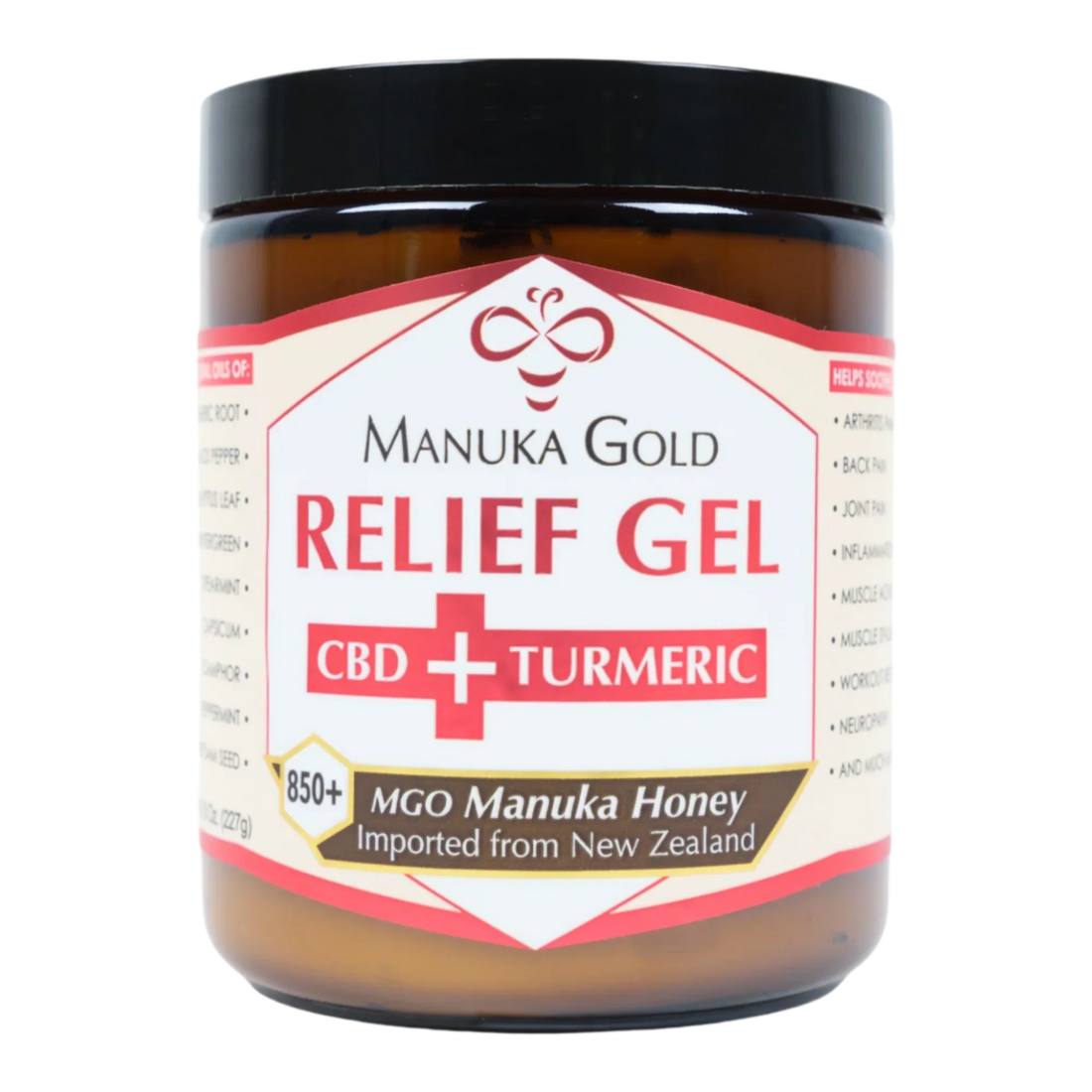 Manuka Comfort Cooling Gel | Aloe &amp; Botanicals (4 oz)