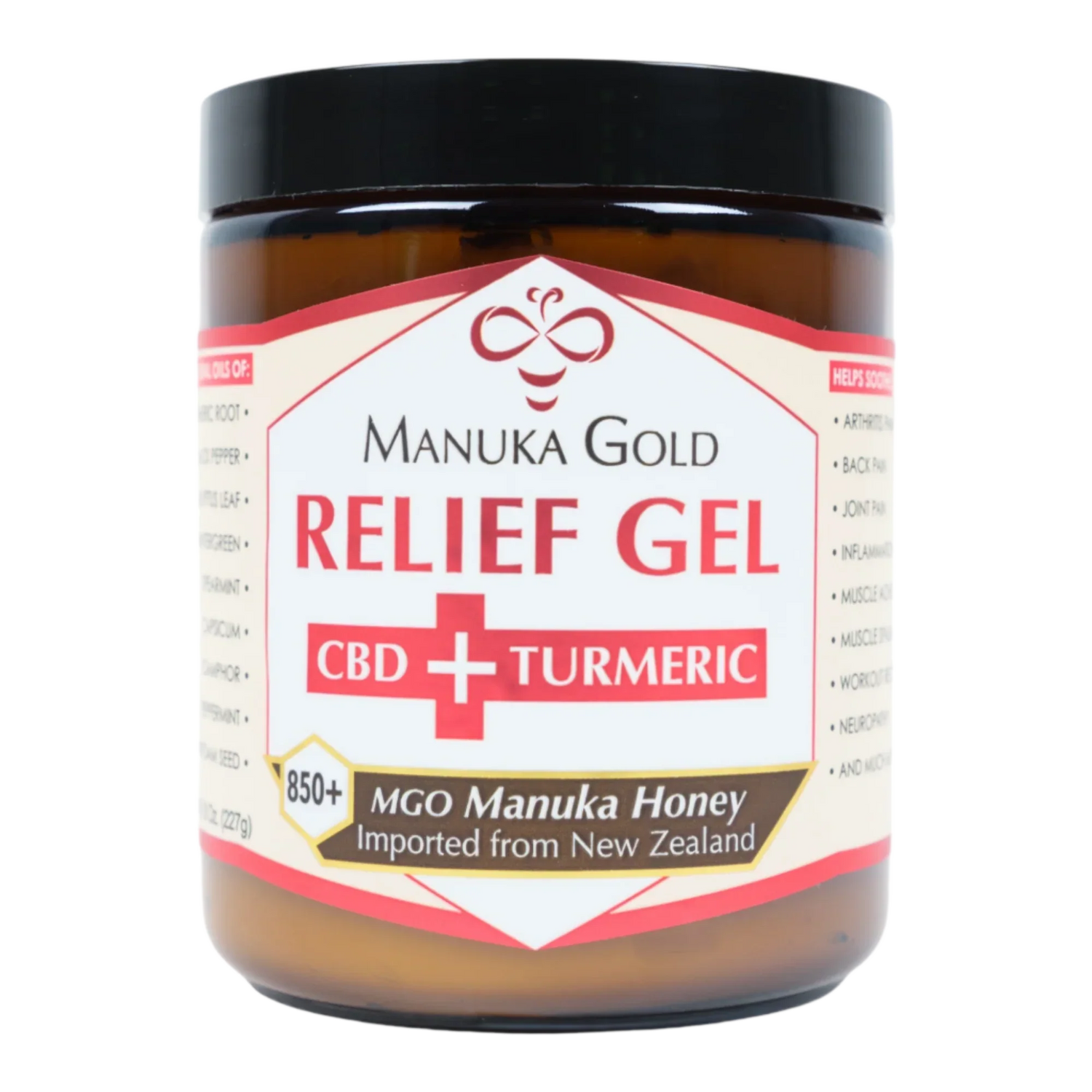 Manuka Comfort Cooling Gel | Aloe &amp; Botanicals (4 oz) - My American Goods