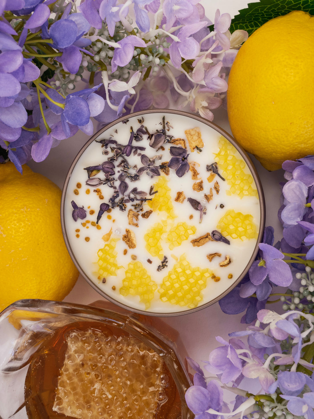NECTAR Lilac Lemon Honey Candle - My American Goods