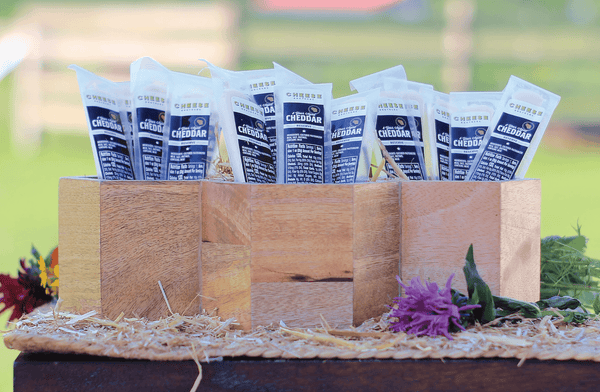 8-Year Aged Cheddar Snack Sticks (30-Pack) - My American Goods