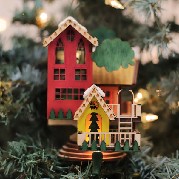 Christmas Tree House Ornament - My American Goods