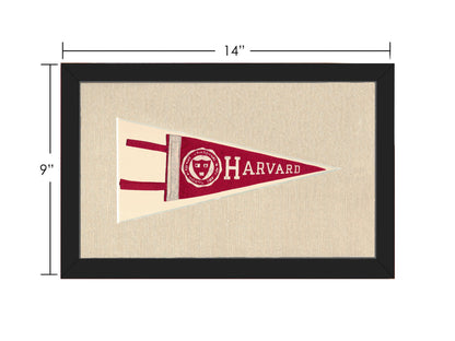 Vintage Harvard Pennant