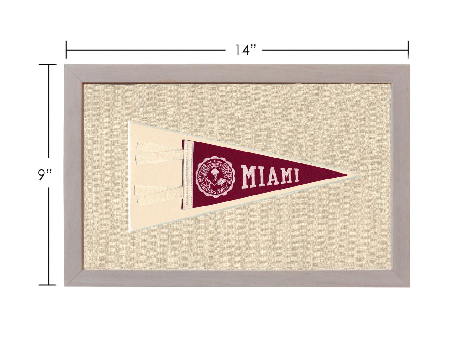 Americana Memories Vintage Pennants and Memorabilia Vintage Miami University Pennant
