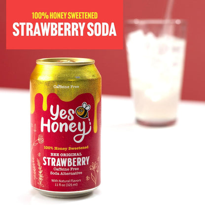 Bee Original Strawberry Soda Alternative