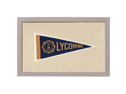 Americana Memories Vintage Pennants and Memorabilia Vintage Lycoming College Pennant