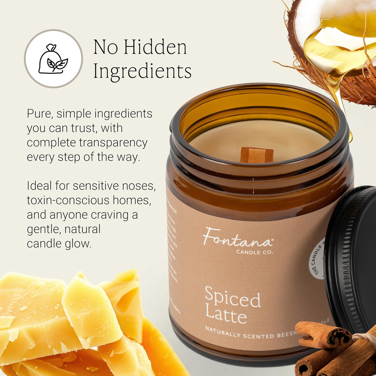 Spiced Latte Jar Candle