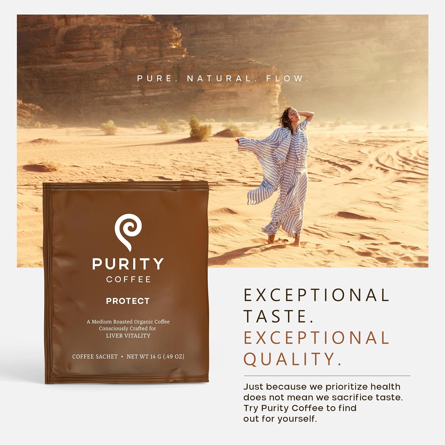 PROTECT: Light-Medium Roast Single-Serve Pocket Purity™