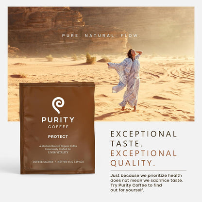 PROTECT: Light-Medium Roast Single-Serve Pocket Purity™