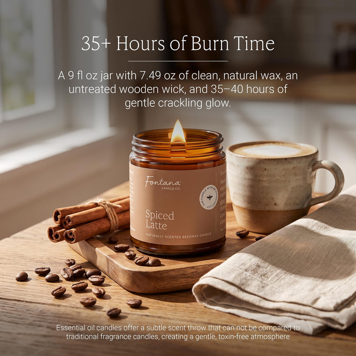 Spiced Latte Jar Candle