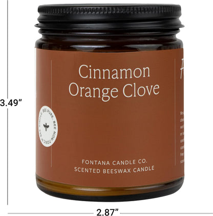Cinnamon Orange Clove Jar Candle