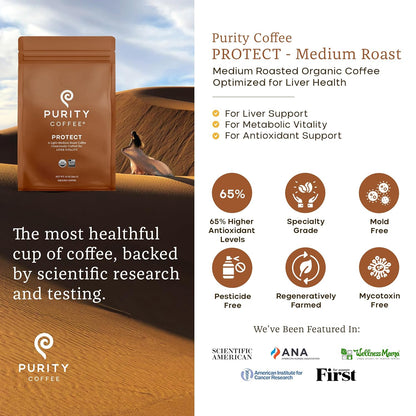 PROTECT: Light-Medium Roast Ground Coffee
