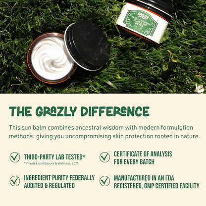 Regenerative Tallow &amp; Zinc Sun Balm