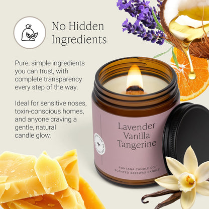 Lavender Vanilla Tangerine Jar Candle