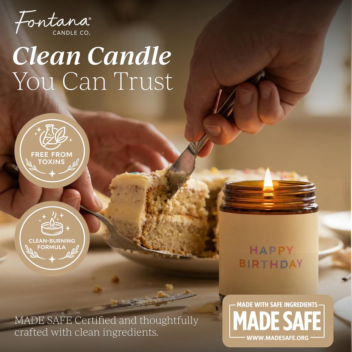 Happy Birthday Jar Candle