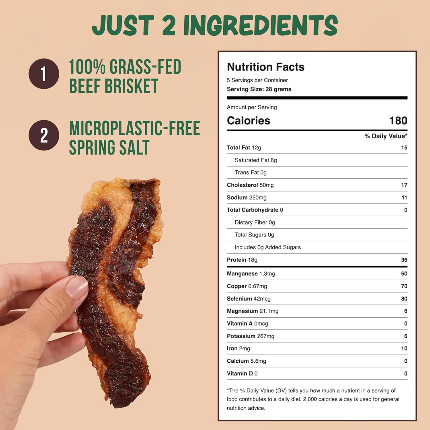 Beef Brisket Slabs - 100% Grass-Fed &amp; Finished