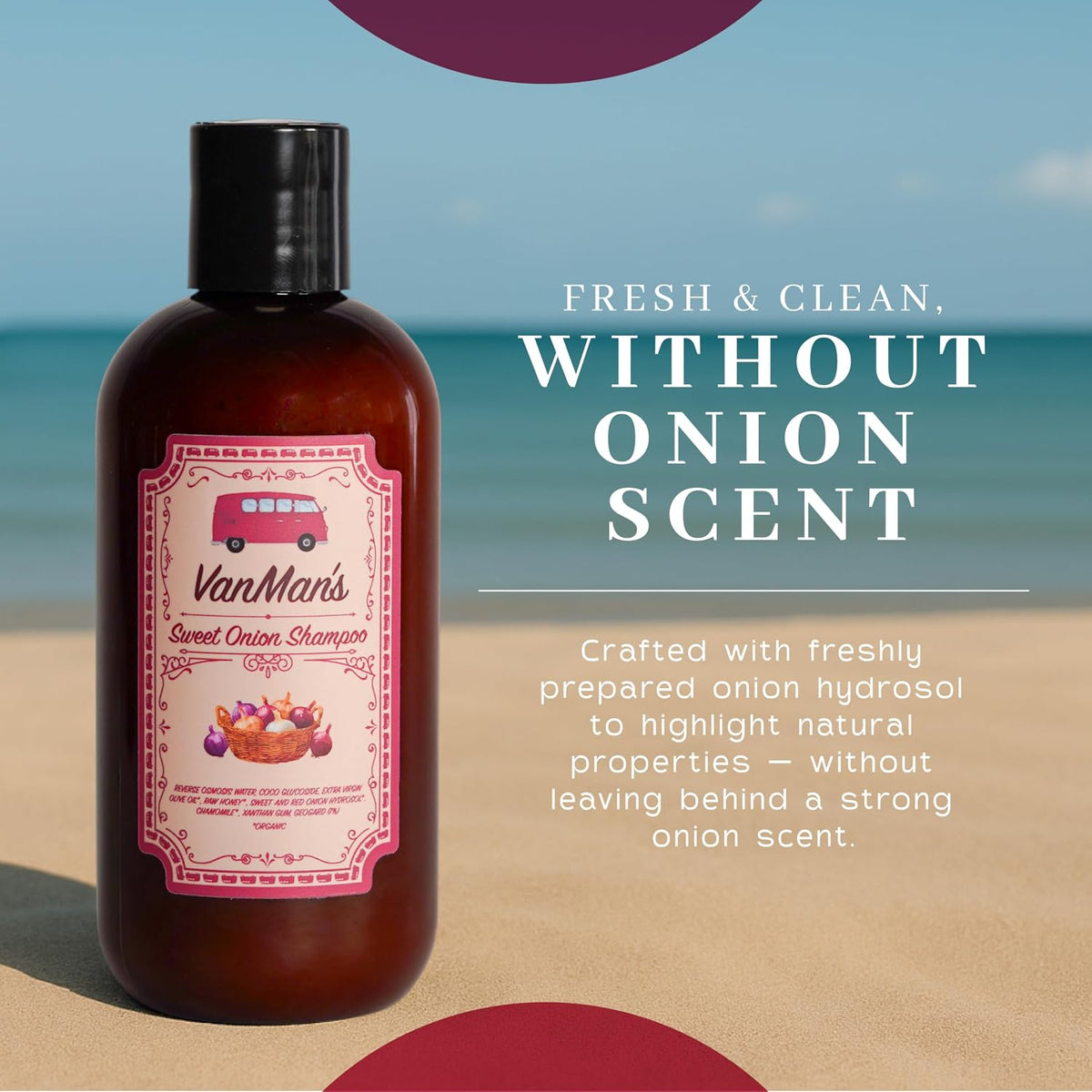 Sweet Onion Shampoo - 8 oz