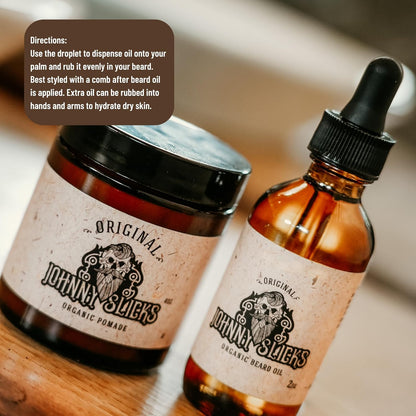 Johnny Slicks Beard Oil Maple Slicks Beard Oil