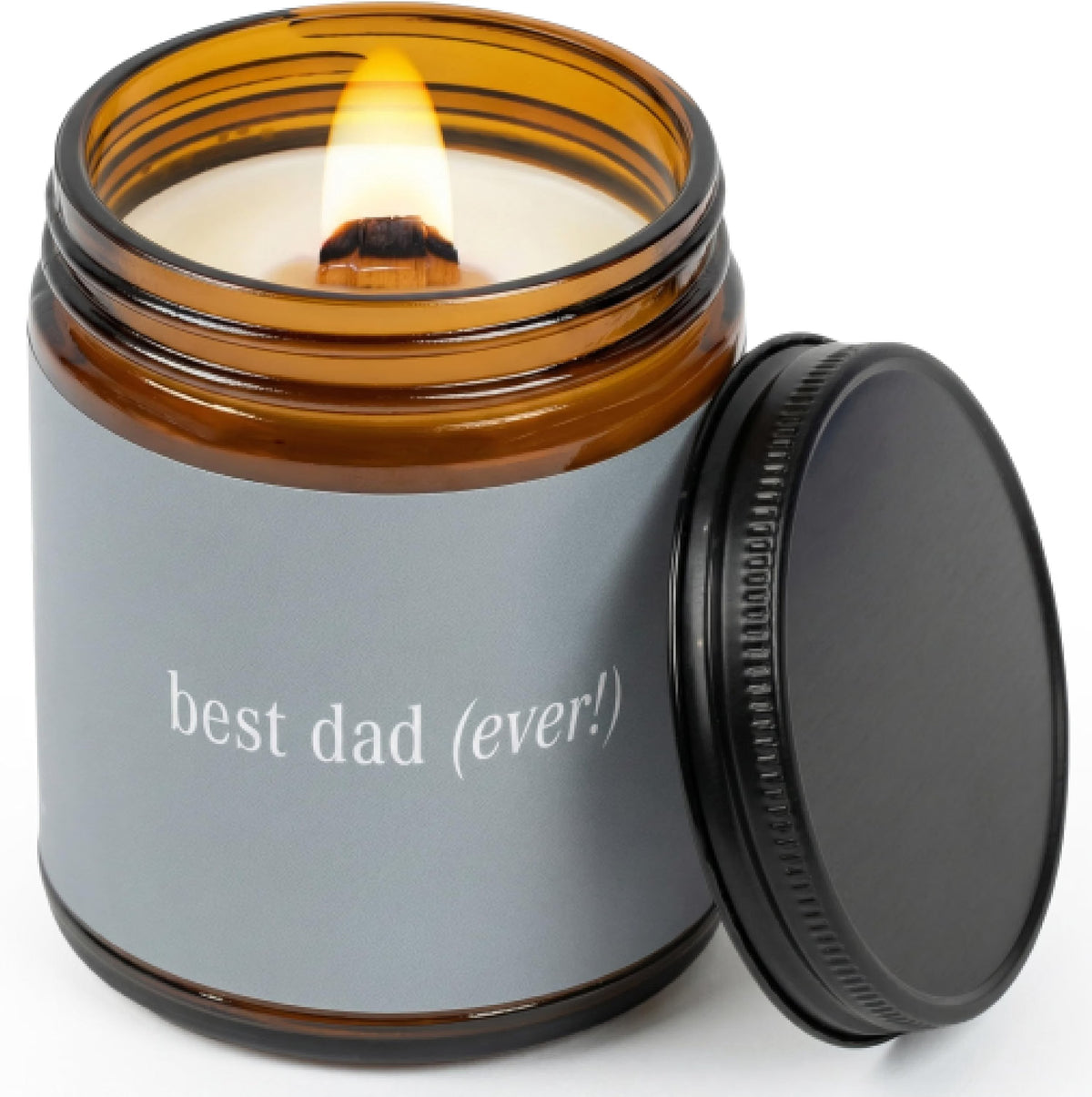 Best Dad Ever Jar Candle