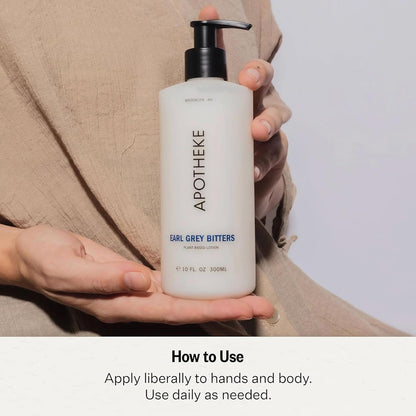 APOTHEKE Lotions Earl Grey Bitters Lotion