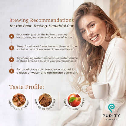 PROTECT: Light-Medium Roast Single-Serve Pocket Purity™