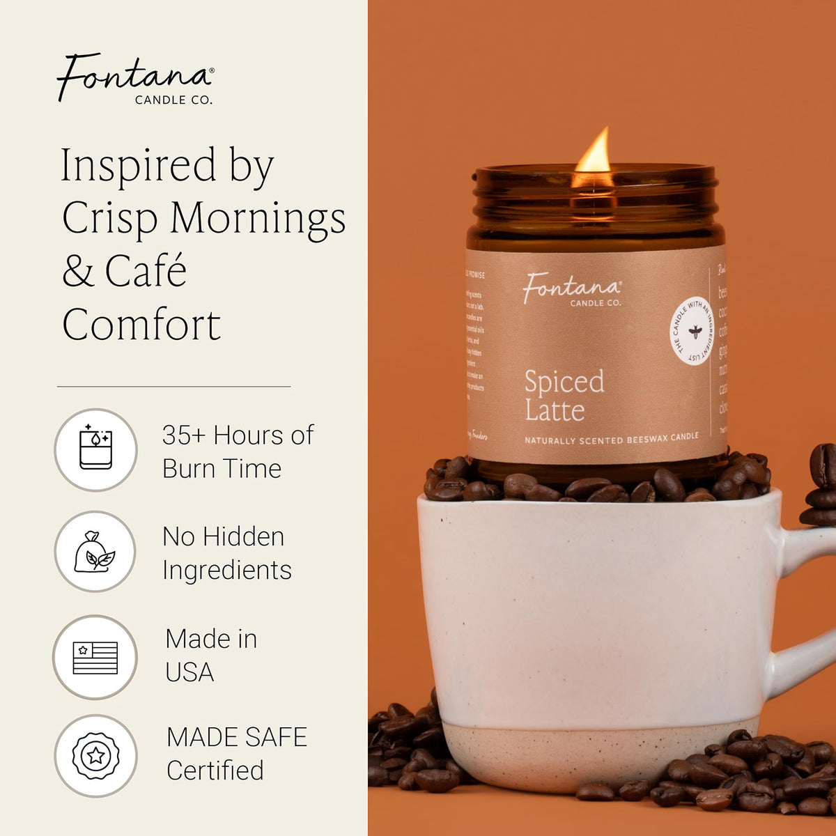 Spiced Latte Jar Candle