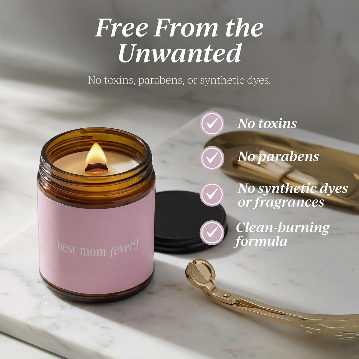 Best Mom Ever Jar Candle