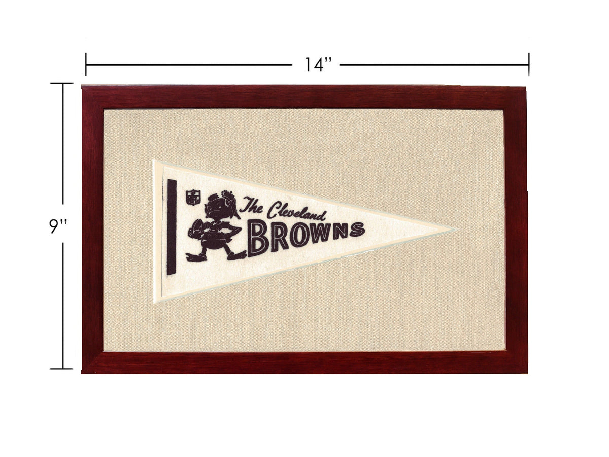 Americana Memories Vintage Pennants and Memorabilia Vintage Cleveland Browns Pennant