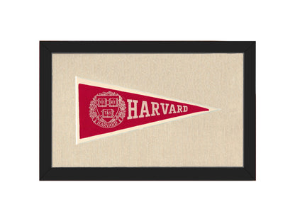 Americana Memories Vintage Pennants and Memorabilia Vintage Harvard Pennant