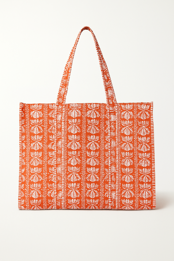 Orange Marigold Tote - My American Goods