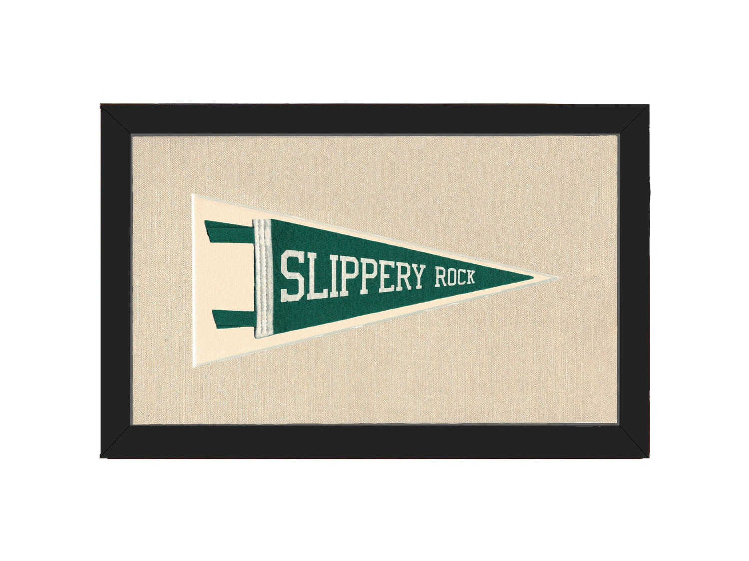 Americana Memories Vintage Pennants and Memorabilia Vintage Slippery Rock University Pennant