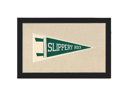 Americana Memories Vintage Pennants and Memorabilia Vintage Slippery Rock University Pennant