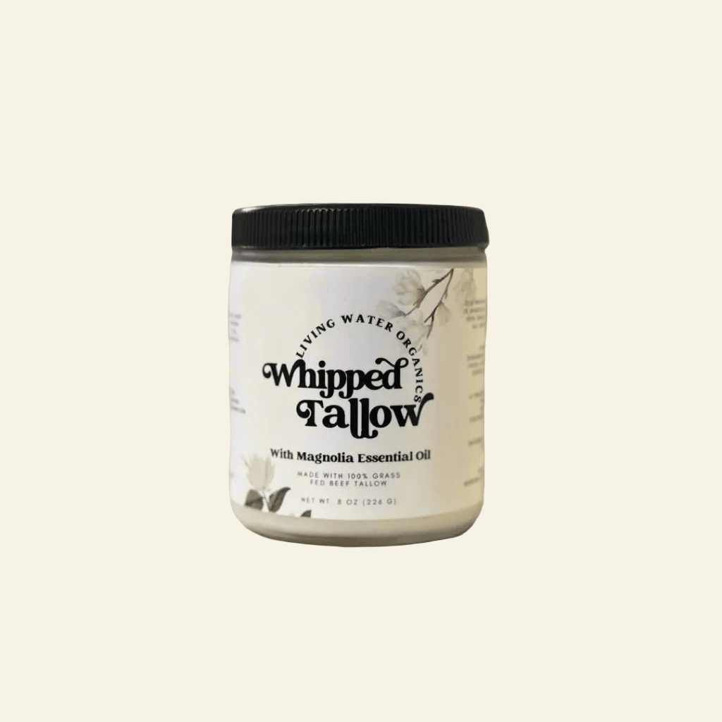 Living Water Organics Whipped Grass-Fed Tallow for Face &amp; Body