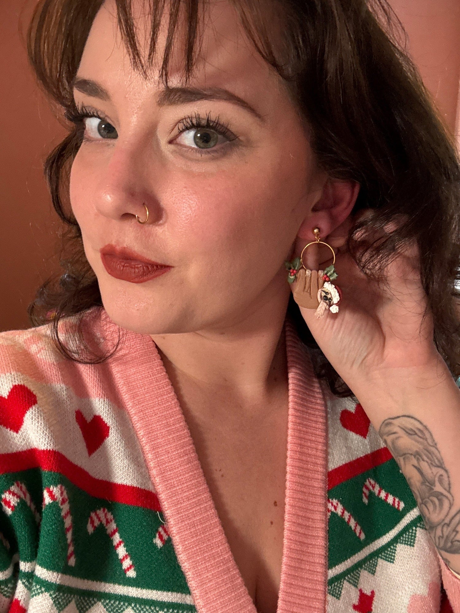 Christmas Sloths, No Bows