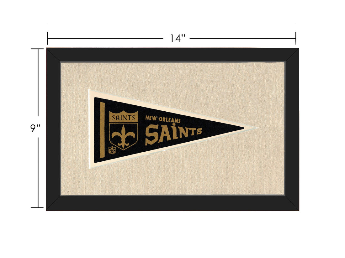 Americana Memories Vintage Pennants and Memorabilia Vintage New Orleans Saints Pennant