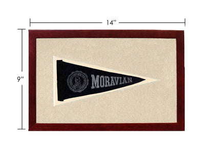 Americana Memories Vintage Pennants and Memorabilia Vintage Moravian University Pennant