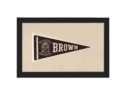 Vintage Brown Pennant
