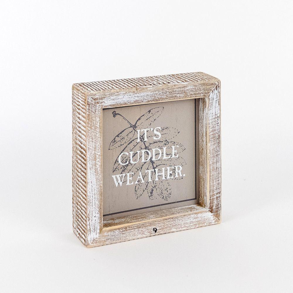 Gia Roma Halloween Sign Hey Boo + Cuddle | Double-Sided