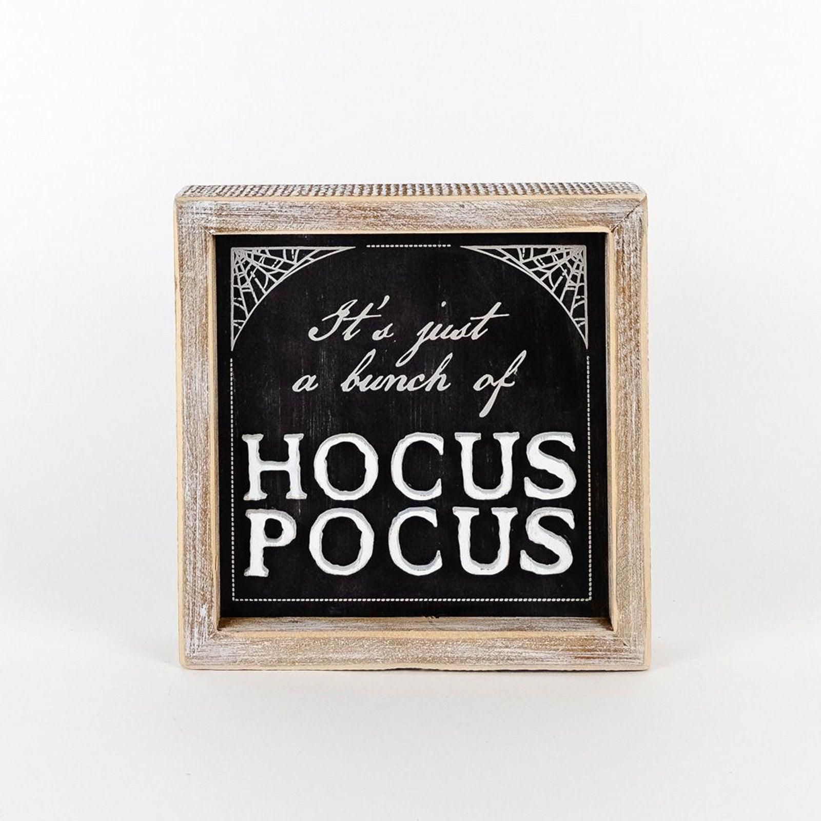 Gia Roma Halloween Sign Hocus Pocus 3D + Double Sided