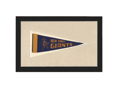 Vintage New York Giants Pennant