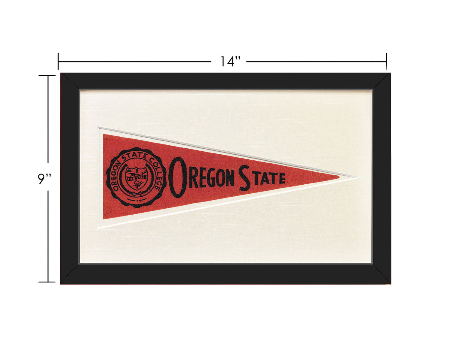 Vintage Oregon State Hormel Pennant