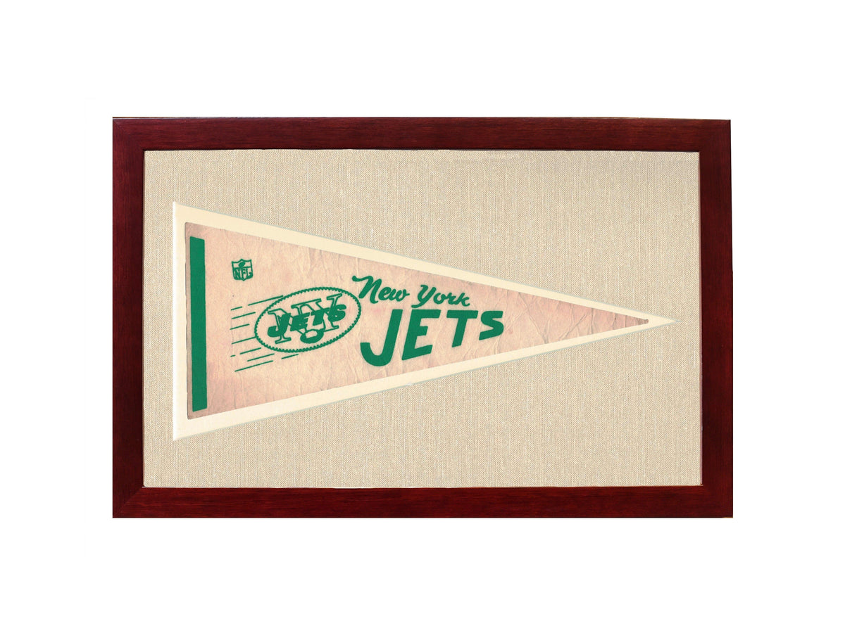 Americana Memories Vintage Pennants and Memorabilia Vintage New York Jets Pennant