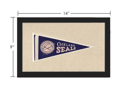 Americana Memories Vintage Pennants and Memorabilia Vintage Oakland Seals Pennant