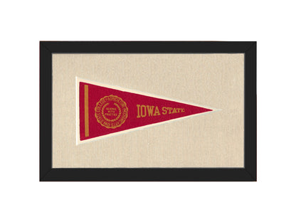 Americana Memories Vintage Pennants and Memorabilia Vintage Iowa State Pennant