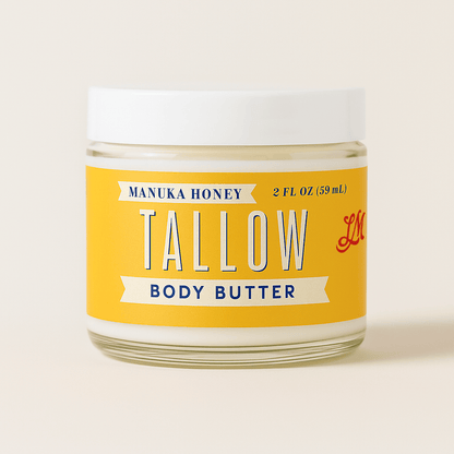 Manuka Honey &amp; Rosehip Tallow Body Butter