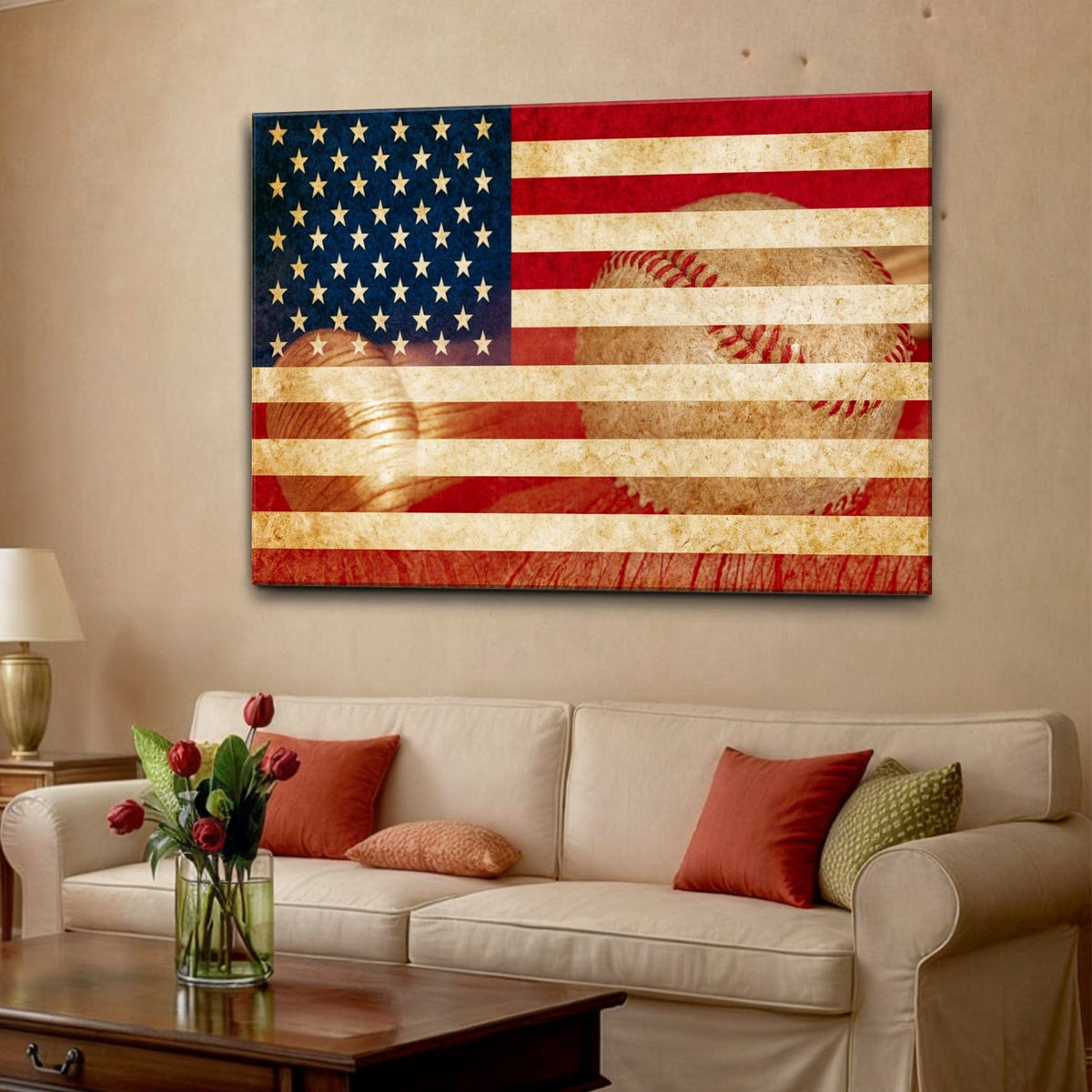 Tailored Canvases Canvas American Pastime - Sport Wall Art