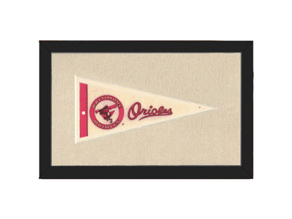 Americana Memories Vintage Pennants and Memorabilia Vintage Baltimore Orioles Pennant